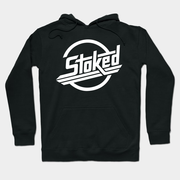 Stoked! Hoodie by BeeryMethod